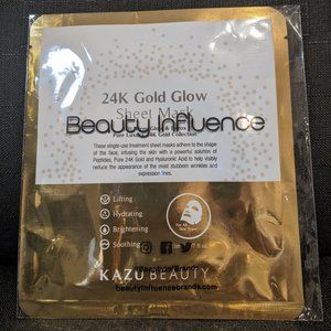 Kazu Beauty 24K Gold Glow Sheet Mask
